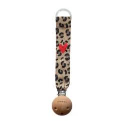 Chewies & More Leopard Heart Speenkoord
