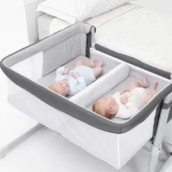 Chicco Co-sleeper - Next2Me Twins - Magnet Grey