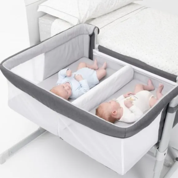 Chicco Co-sleeper - Next2Me Twins - Magnet Grey