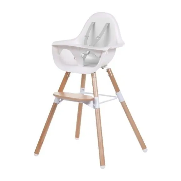 Childhome Evolu Eetblad ABS Wit +Siliconen Placemat
