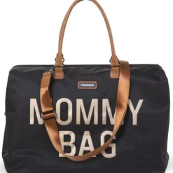 Childhome Mommy Bag Groot Black Gold