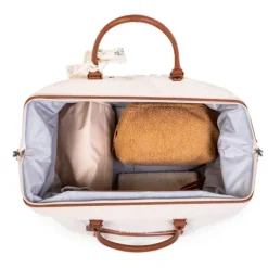 Childhome Mommy Bag Groot Teddy Offwhite