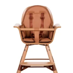 Childhome Stoelverkleiner Evolu/Evowood Leatherlook Nude