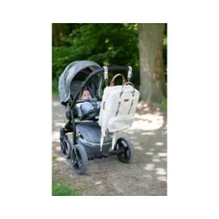 Childhome Verzorgingsruzak Family Club Signature Ecru