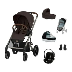 Cybex Balios 3-in-1 Kinderwagen Set L - Almond Beige/Beige