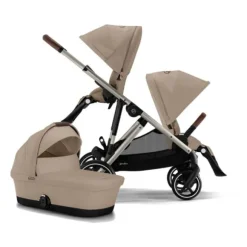 Cybex Duowagen Gazelle S Seashell Beige - Light Beige