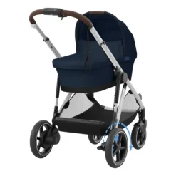 Cybex E-Gazelle S Kinderwagen 2-in-1  met reiswieg Almond Beige / Beige