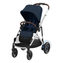 Cybex E-Gazelle S Kinderwagen 2-in-1  met reiswieg Almond Beige / Beige