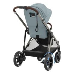 Cybex E-Gazelle S Kinderwagen 2-in-1  met reiswieg Almond Beige / Beige