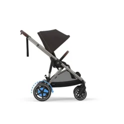 Cybex E-Gazelle S Kinderwagen 2-in-1  met reiswieg Almond Beige / Beige
