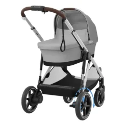 Cybex E-Gazelle S Kinderwagen 2-in-1  met reiswieg Almond Beige / Beige