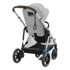 Cybex E-Gazelle S Kinderwagen 2-in-1  met reiswieg Almond Beige / Beige