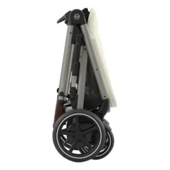 Cybex E-Gazelle S Kinderwagen 2-in-1  met reiswieg Almond Beige / Beige