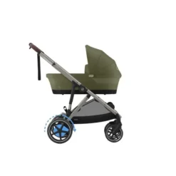 Cybex E-Gazelle S Twin-Kinderwagen Almond Beige / Beige