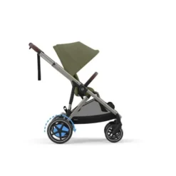 Cybex E-Gazelle S Twin-Kinderwagen Almond Beige / Beige