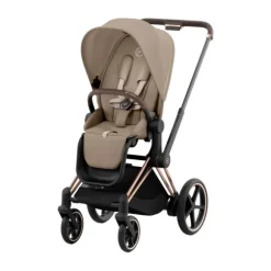 Cybex Kinderwagen 2-in-1 e-Priam 4 Rosegold - Cozy Beige