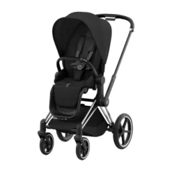 Cybex Kinderwagen 2-in-1 e-Priam 4 Chrome Black / Chrome - Cozy Beige