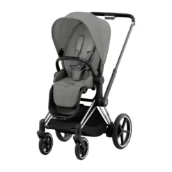 Cybex Kinderwagen 2-in-1 e-Priam 4 Chrome Black / Chrome - Cozy Beige