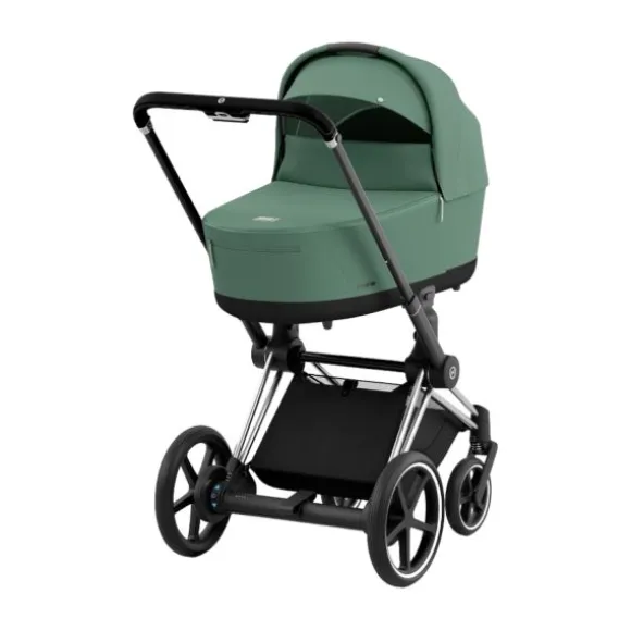 Cybex Kinderwagen 2-in-1 e-Priam 4 Chrome Black / Chrome - Cozy Beige