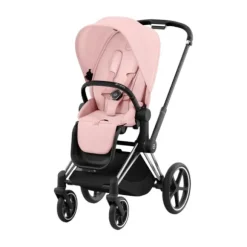 Cybex Kinderwagen 2-in-1 e-Priam 4 Chrome Black / Chrome - Cozy Beige