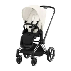 Cybex Kinderwagen 2-in-1 e-Priam 4 Chrome Black / Chrome - Cozy Beige