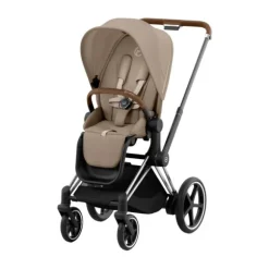Cybex Kinderwagen 2-in-1 e-Priam 4 Chrome Brown / Chrome - Cozy Beige