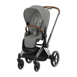 Cybex Kinderwagen 2-in-1 e-Priam 4 Chrome Brown / Chrome - Cozy Beige
