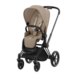 Cybex Kinderwagen 2-in-1 Priam 4 Matt Black - Cozy Beige