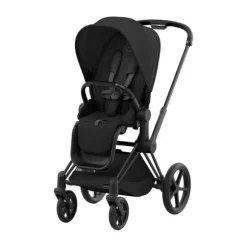 Cybex Kinderwagen 2-in-1 Priam 4 Matt Black - Cozy Beige