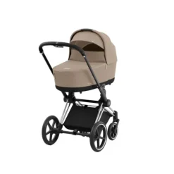 Cybex Kinderwagen 2-in-1 Priam 4 Chrome Black / Chrome - Cozy Beige