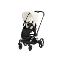 Cybex Kinderwagen 2-in-1 Priam 4 Chrome Black / Chrome - Cozy Beige