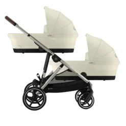 Cybex Tweelingwagen Gazelle S Seashell Beige - Light Beige