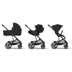 Cybex Wandelwagen  Balios S Lux BLK Moon Black - Black