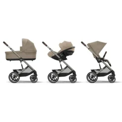 Cybex Wandelwagen  Balios S Lux BLK Moon Black - Black