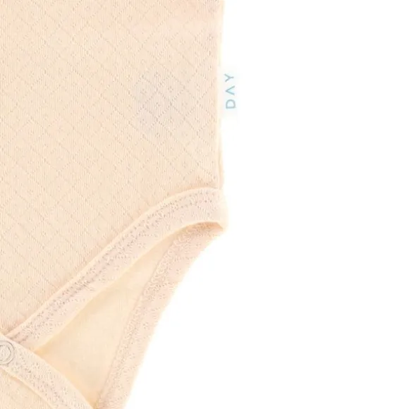 DAY Romper Met Kraagje - Apricot - Maat 62/68