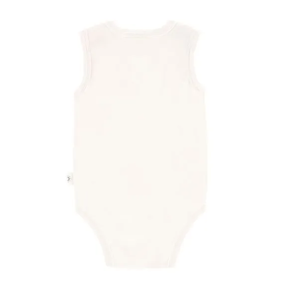 DAY Romper Mouwloos + Grow-Along - Off White - Mt. 50/56