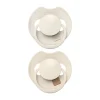 Difrax Dynamic Lovi Prime Fopspeen - 18mnd+ - 2st.- Coconut / Ivory