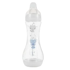 Difrax Handgreepfles Groot Woezel&Pip 240ml