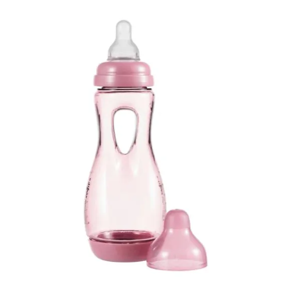 Difrax Handgreepfles Raspberry 240ml