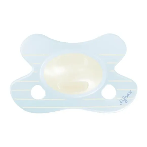 Difrax Natural Fopspeen - Newborn - Soft Pink Hearts