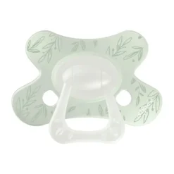 Difrax Natural Fopspeen - Newborn - Soft Pink Hearts
