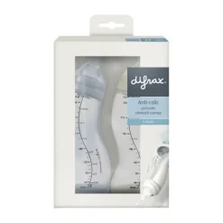 Difrax S-fles Natural – 250 ml – 2-pack – Ice/Ivory