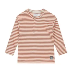 Dirkje Stripes T-shirt - Maat 56 - Pebble