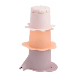 Done By Deer Elphee Water Speel & Stapel Cups - 3 Stuks - Powder
