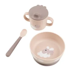 Done By Deer Foodie Cutlery Set Happy Dots Powder