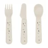 Done By Deer Foodie Cutlery Set Confetti Sand