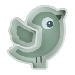 Done By Deer Silicone Stick&Stay Snack Bord Birdee Green