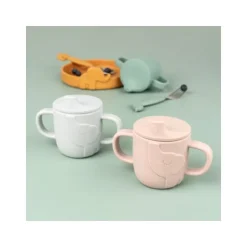 Done By Deer Spout Cup Peekaboo Elphee Blue