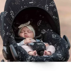 Dooky Seat Cover - 0mnd+ - Romantic Leaves Beige