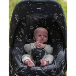 Dooky Seat Cover - 0mnd+ - Romantic Leaves Beige